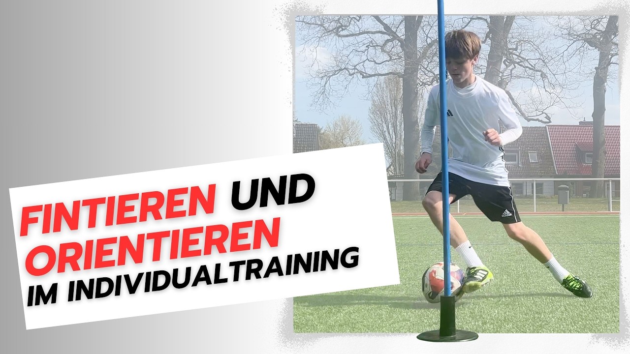 Ball Mastery Übung im Dreieck