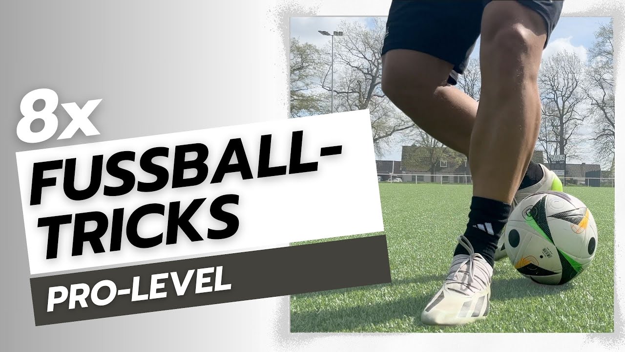8 Fußballtricks auf Pro Level